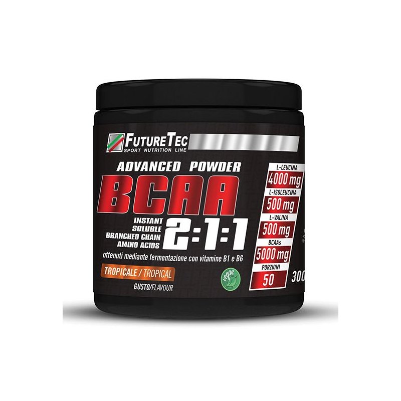 Vendita online INTEGRATORE PER LO SPORT BCAA 2:1:1 300G MELOGRANO costo  25,00 €  spedizione in 24h