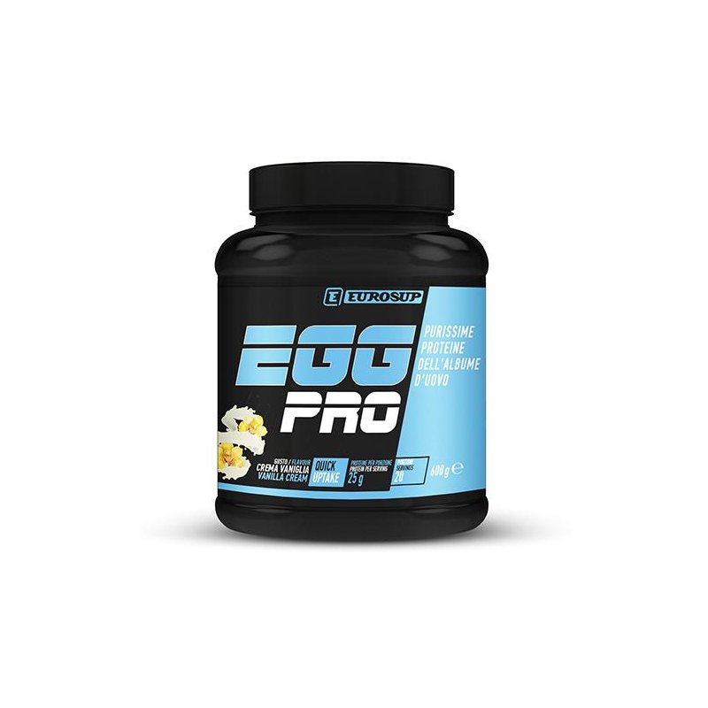 Vendita online INTEGRATORE ALIMENTARE EGG PRO 600G CREMA VANIGLIA costo  35,00 €  spedizione in 24h