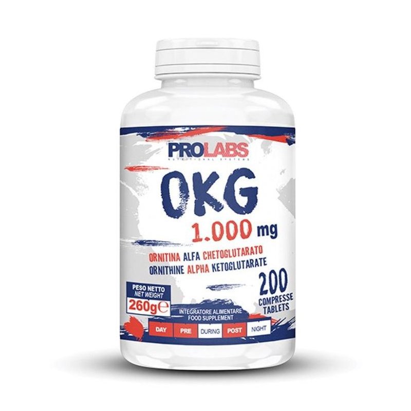 Vendita online INTEGRATORE PER LO SPORT OKG 1000 200 TAV costo  30,00 €  spedizione in 24h