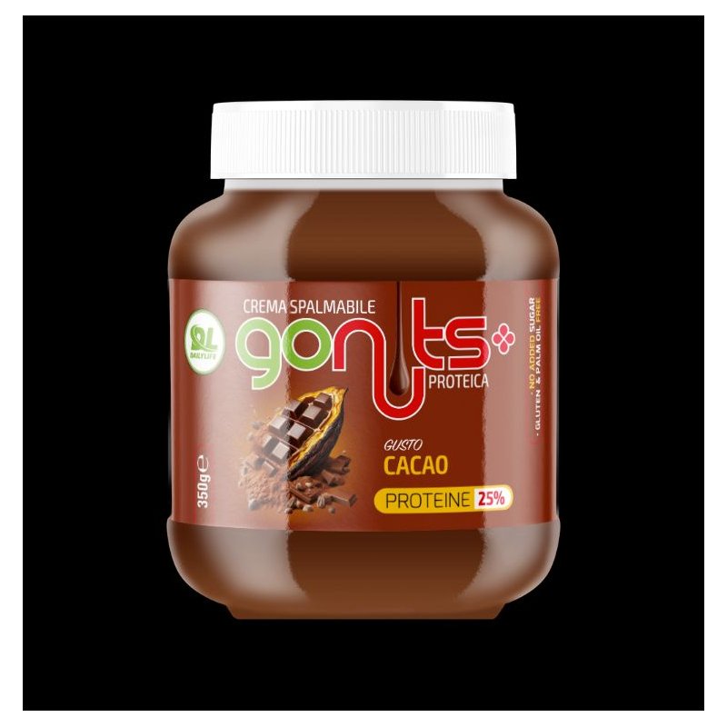 Vendita online INTEGRATORE ALIMENTARE GO NUTS 350G CACAO costo  8,00 €  spedizione in 24h