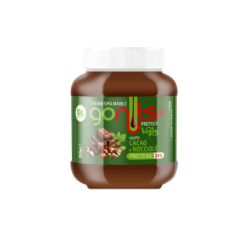 Vendita online INTEGRATORE ALIMENTARE GO NUTS 350G VEGAN CACAO E NOCCIOLE costo  8,00 €  spedizione in 24h