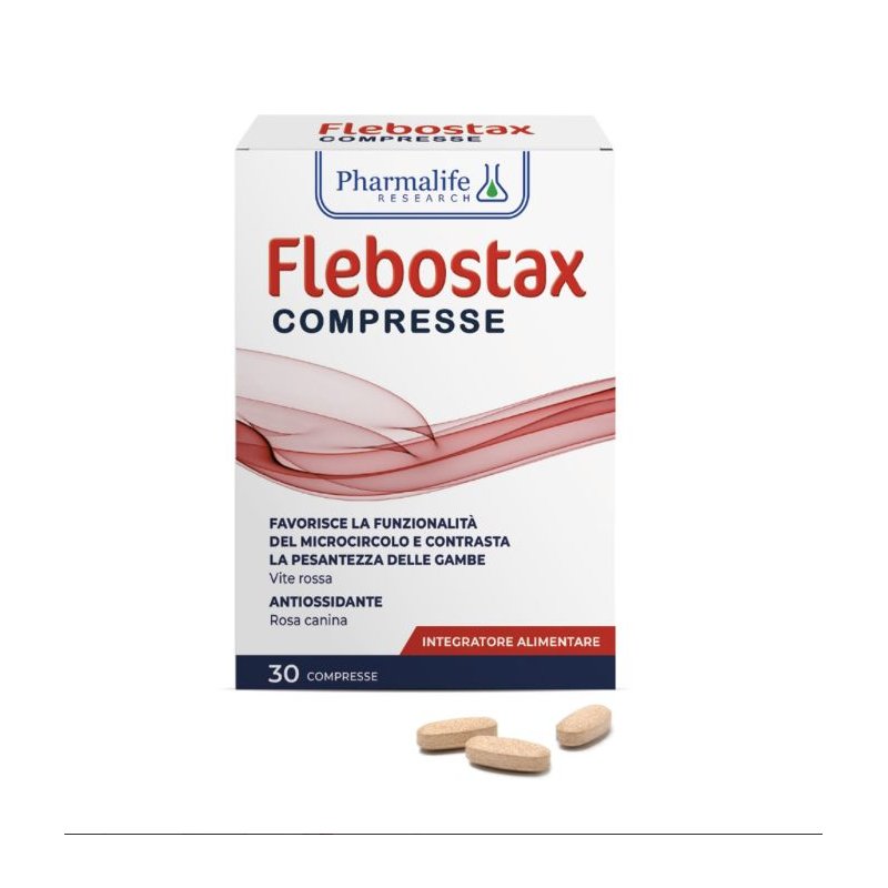 Vendita online INTEGRATORE ALIMENTARE FLEBOSTAX 30 COMPRESSE costo  15,00 €  spedizione in 24h