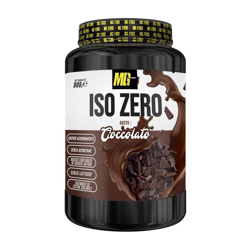 Vendita online INTEGRATORE ALIMENTARE ISO ZERO 908G CIOCCOLATO costo  40,00 €  spedizione in 24h