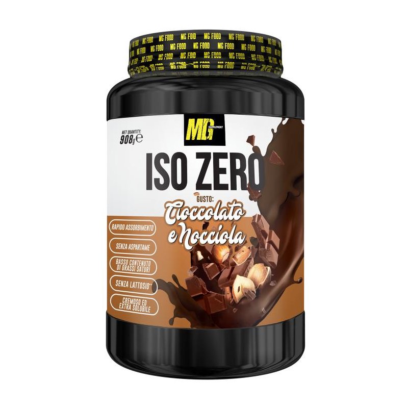 Vendita online INTEGRATORE ALIMENTARE ISO ZERO 908G CIOCCOLATO E NOCCIOLA costo  40,00 €  spedizione in 24h