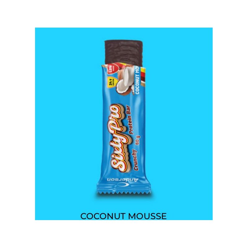 Vendita online INTEGRATORE ALIMENTARE SIKTY PRO 60G COCONUT MOUSSE costo  2,50 €  spedizione in 24h