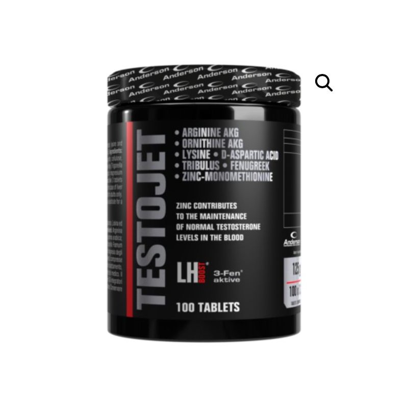 Vendita online INTEGRATORE ALIMENTARE TESTOJET 100 COMPRESSE costo  20,00 €  spedizione in 24h