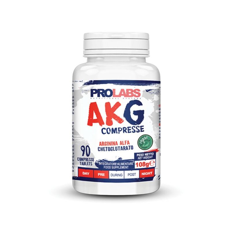 Vendita online INTEGRATORE PER LO SPORT AKG 90 COMPRESSE costo  15,00 €  spedizione in 24h