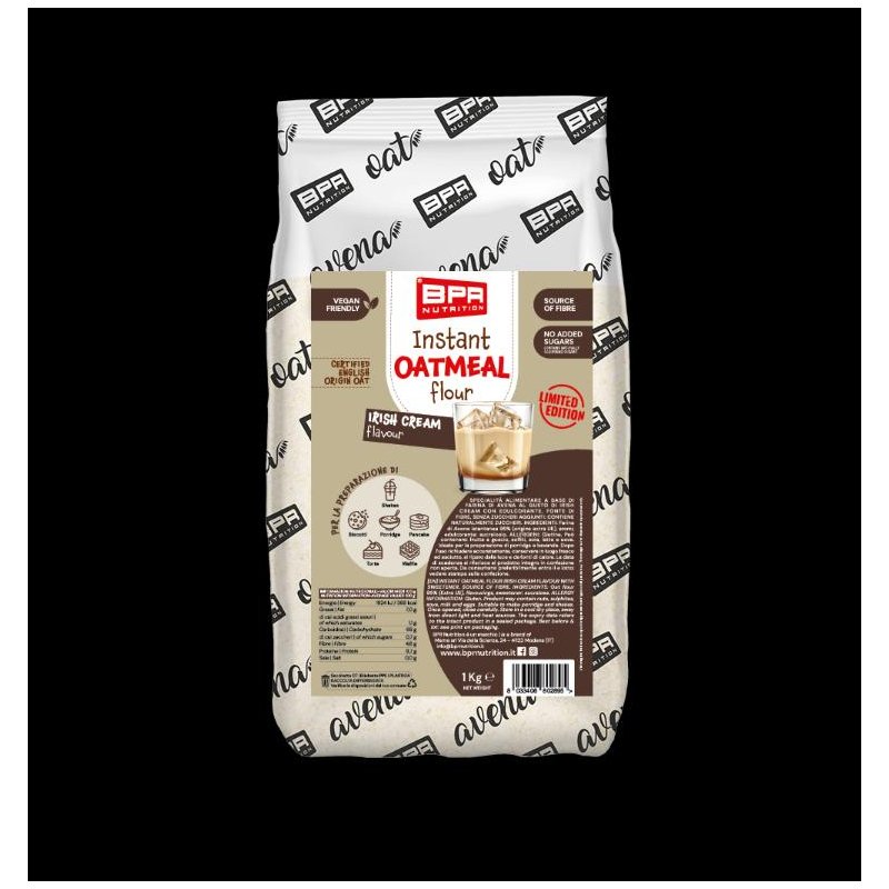 Vendita online INTEGRATORE ALIMENTARE OATMEAL 1KG IRISH CREAM costo  12,00 €  spedizione in 24h