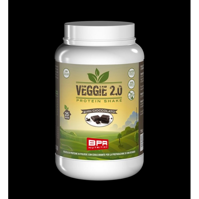 Vendita online INTEGRATORE ALIMENTARE VEGGIE 2.0 750G CIOCCOLATO costo  33,00 €  spedizione in 24h