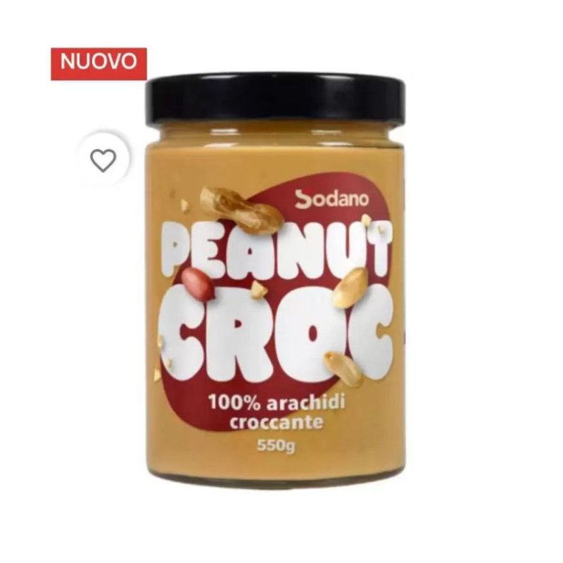 Vendita online INTEGRATORE ALIMENTARE PEANUT CROC 550G 100% ARACHIDI CROCCANTE costo  8,00 €  spedizione in 24h