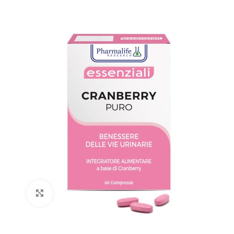 Vendita online INTEGRATORE ALIMENTARE CRANBERRY PURO 60 COMPRESSE costo  17,00 €  spedizione in 24h