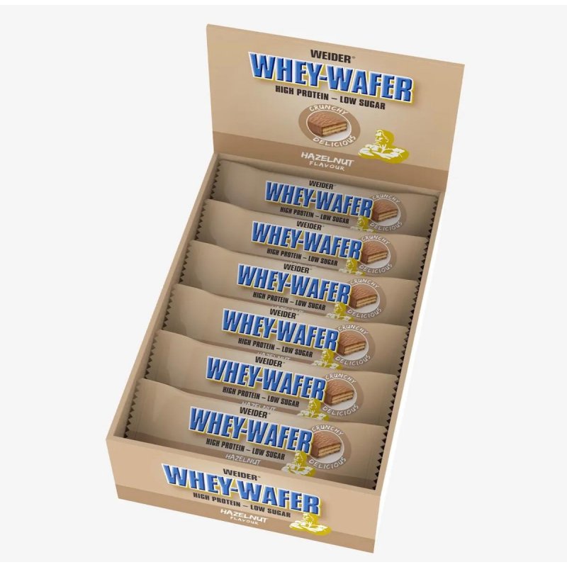 Vendita online INTEGRATORE ALIMENTARE WHEY-WAFER 35G HAZELNUT costo  2,00 €  spedizione in 24h
