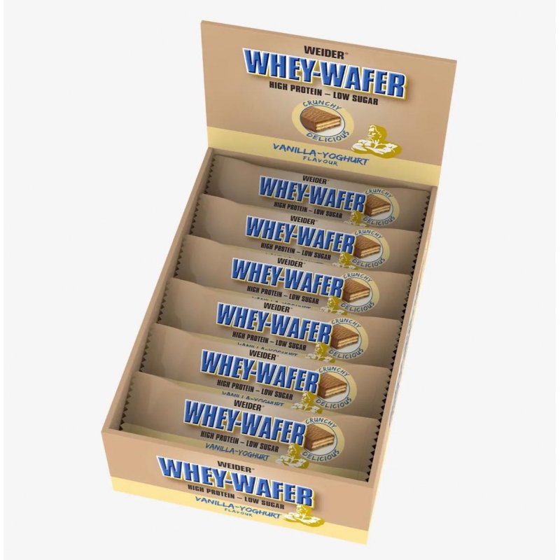 Vendita online INTEGRATORE ALIMENTARE WHEY-WAFER 35G VANILLA-YOGHURT costo  2,00 €  spedizione in 24h