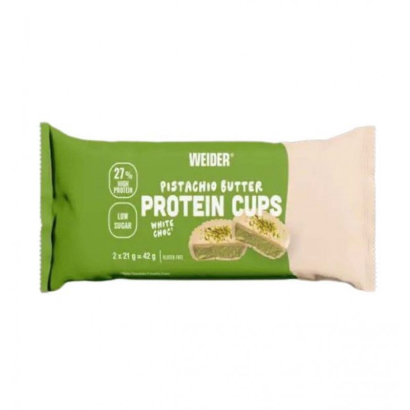 Vendita online INTEGRATORE ALIMENTARE PROTEIN CUPS 2 X 21 G=42G PISTACHIO BUTTER costo  2,50 €  spedizione in 24h