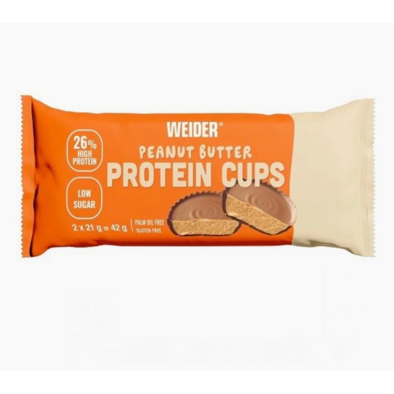 Vendita online INTEGRATORE ALIMENTARE PROTEIN CUPS 2 X 21G = 42G MILK CHOCOLATE costo  2,50 €  spedizione in 24h