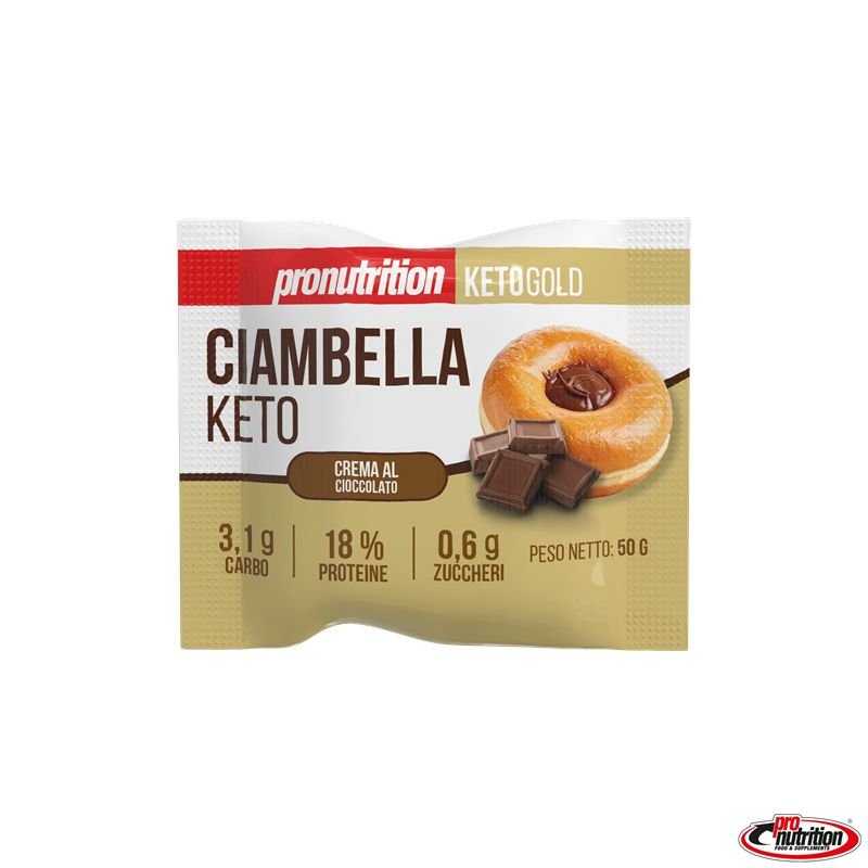 Vendita online KETO CIAMBELLA KETO 50G CREMA DI NOCCIOLA costo  3,00 €  spedizione in 24h