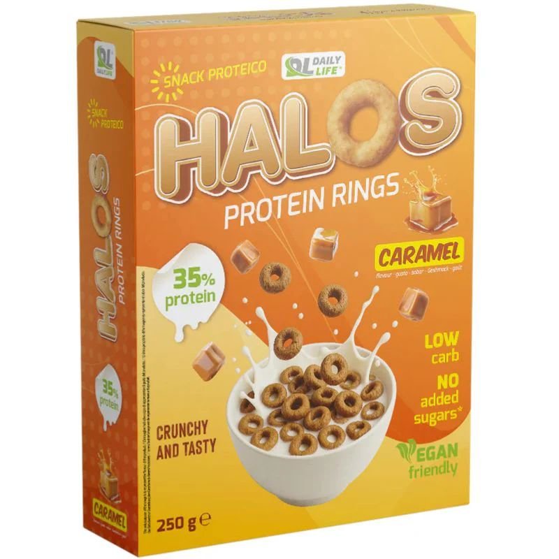 Vendita online INTEGRATORE ALIMENTARE HALOS 250G CARAMEL costo  9,50 €  spedizione in 24h