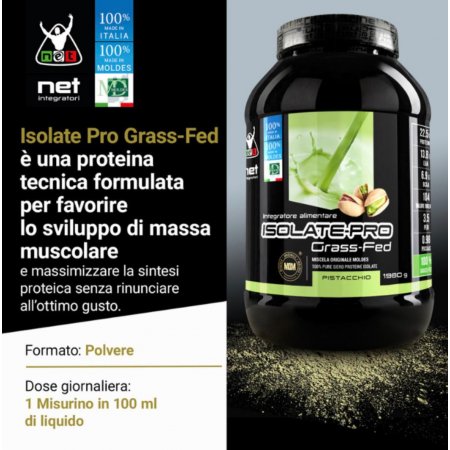 ISOLATE-PRO 700G PISTACCHIO
