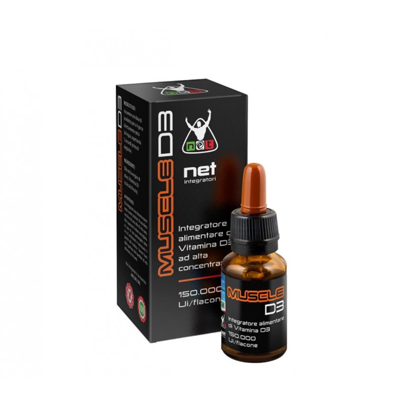 Vendita online INTEGRATORE ALIMENTARE MUSCLE D3 15 ML costo  18,00 €  spedizione in 24h