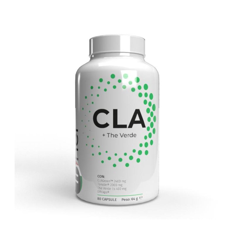 Vendita online INTEGRATORE PER LO SPORT CLA + THE VERDE 80 CAPS costo  28,00 €  spedizione in 24h