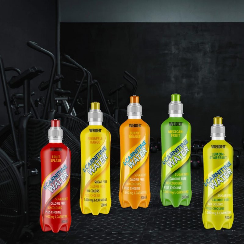 Vendita online BIBITA ENERGETICA L-CARNITINE WATER 500ML MAXICAN-FRUIT costo  2,50 €  spedizione in 24h