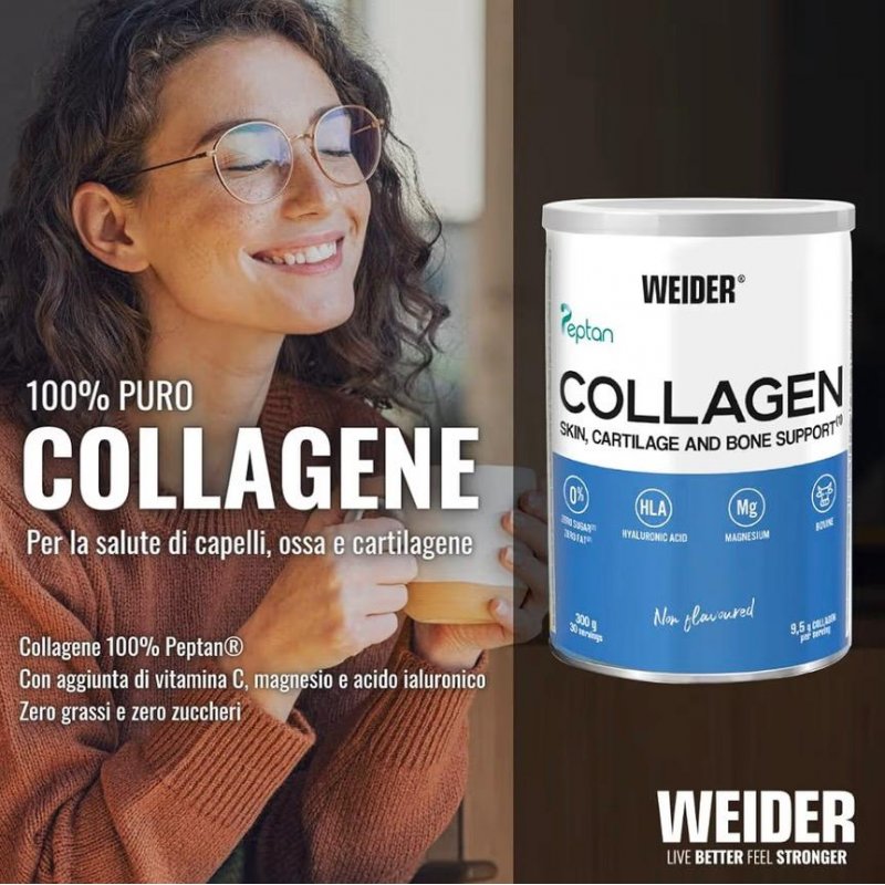 Vendita online INTEGRATORE ALIMENTARE COLLAGEN PEPTIDES 300G costo  30,00 €  spedizione in 24h