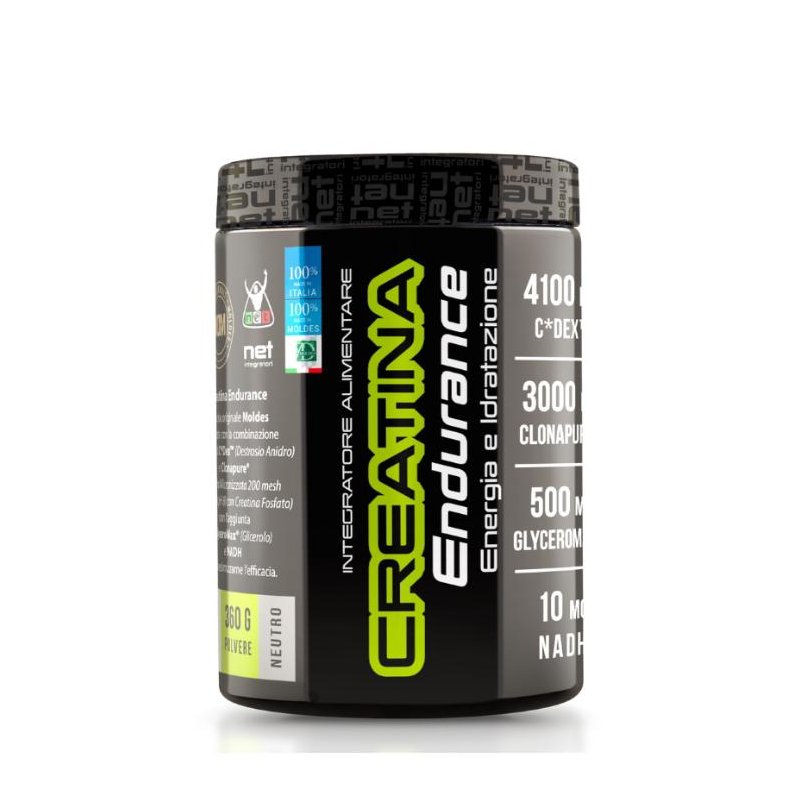 Vendita online INTEGRATORE PER LO SPORT CREATINA ENDURANCE 360G costo  35,00 €  spedizione in 24h