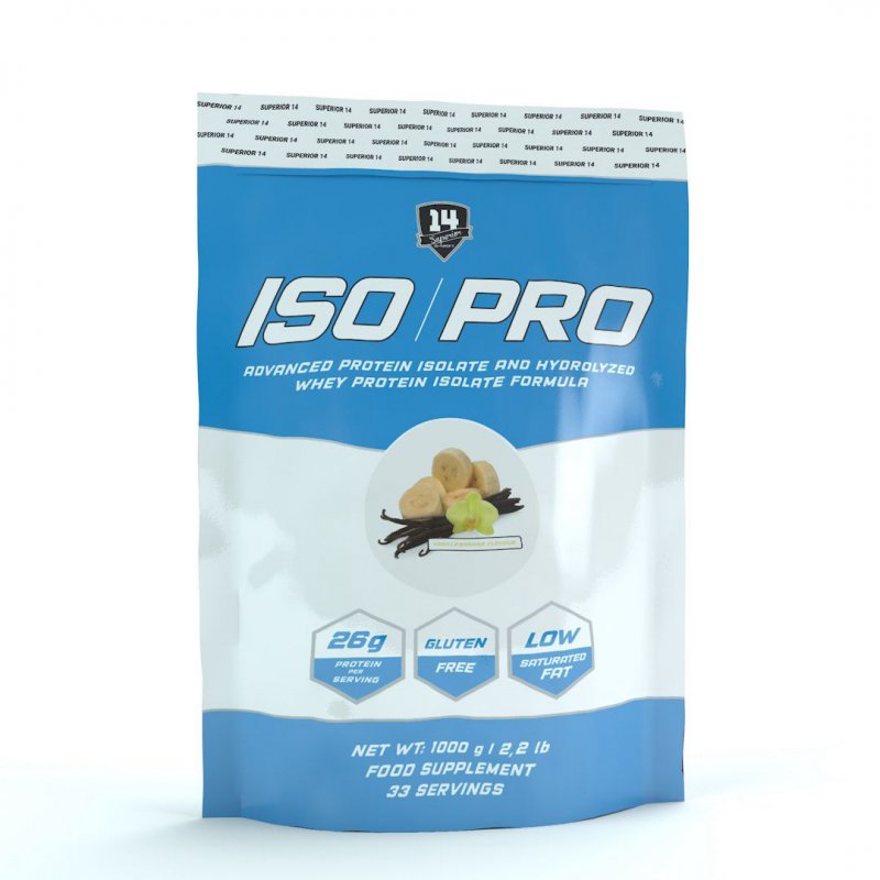 Vendita online INTEGRATORE ALIMENTARE ISO PRO 1KG VANILLA-BANANA costo  35,00 €  spedizione in 24h