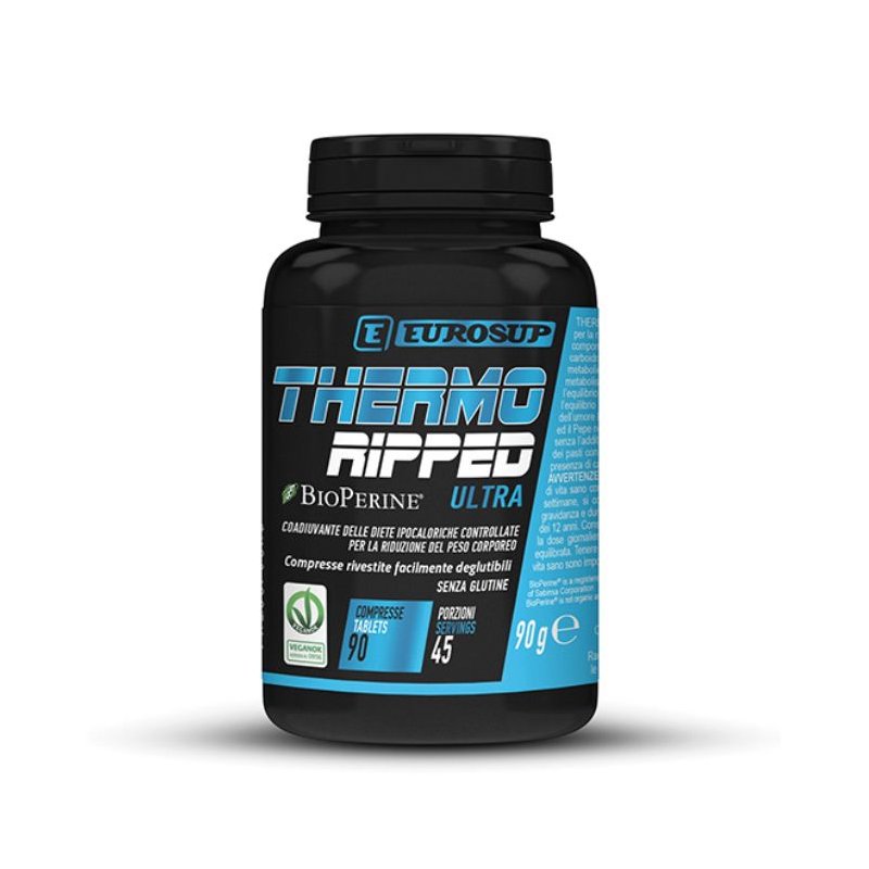 Vendita online INTEGRATORE PER LO SPORT THERMO RIPPED 90 COMPRESSE costo  25,00 €  spedizione in 24h
