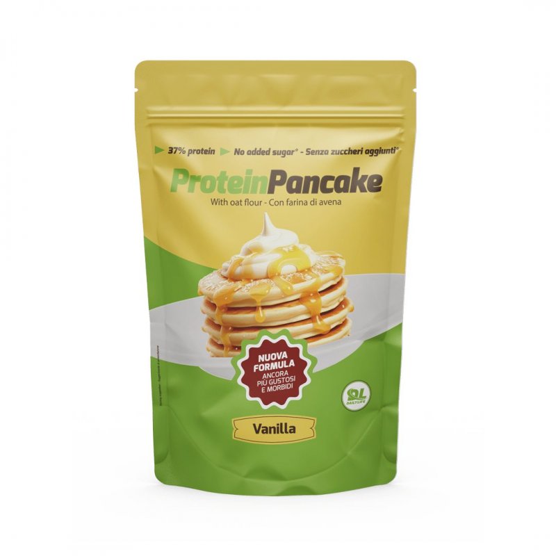 Vendita online INTEGRATORE ALIMENTARE PROTEIN PANCAKE 500G VANILLA costo  18,00 €  spedizione in 24h