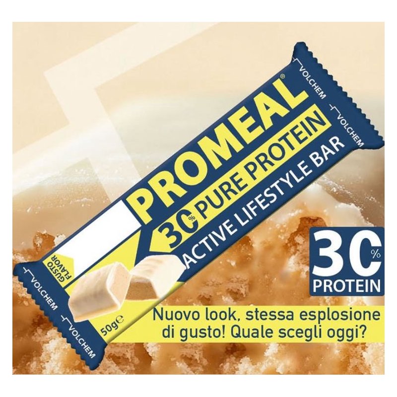 Vendita online INTEGRATORE ALIMENTARE PROMEAL ZONE 40-30-30 50G YOGURT C.BIANCO costo  2,50 €  spedizione in 24h
