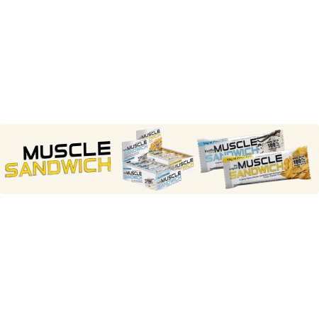 MUSCLE SANDWICH 56G PEANUT BUTTER