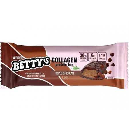 BETTY'S COLLAGEN 50G TRIPLE CHOCOLATE