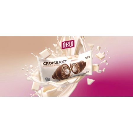 CROISSANT 50G DOUBLE CIOK WHITE