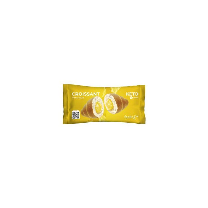 Vendita online KETO CROISSANT 50G PASTRY CREAM costo  2,50 €  spedizione in 24h