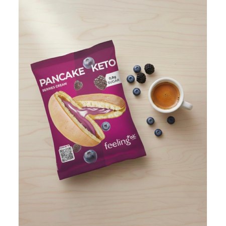 PANCAKE KETO 50G BERRIES CREAM