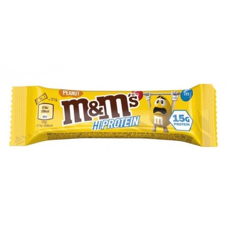 M & Ms' HI PROTEIN 51G PEANUT