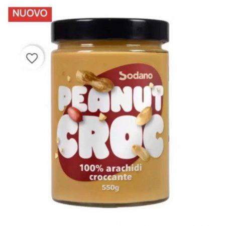 PEANUT CROC 550G 100% ARACHIDI CROCCANTE