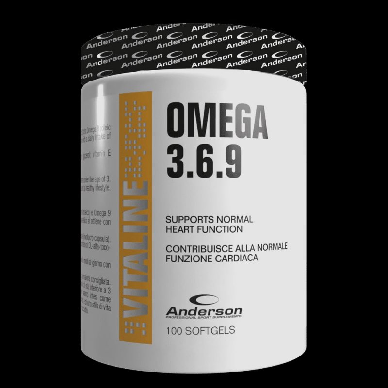 Vendita online INTEGRATORE ALIMENTARE OMEGA 3.6.9 100 SOFTGELS costo  15,00 €  spedizione in 24h