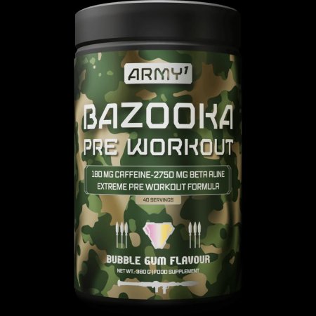 BAZOOKA PRE WORKOUT 380G BUBBLE GUM