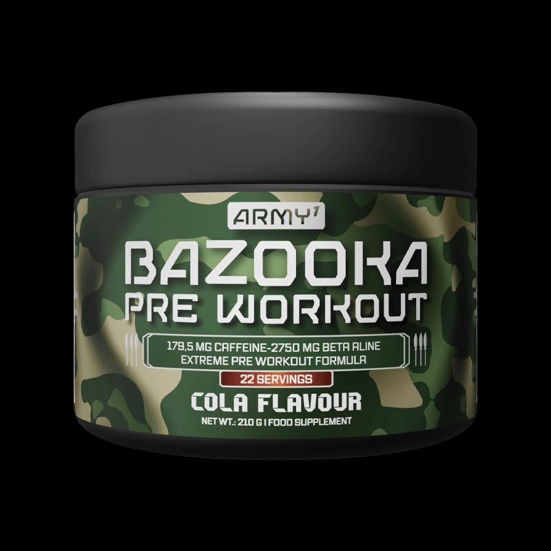 Vendita online INTEGRATORE PER LO SPORT BAZOOKA PRE WORKOUT 380G COLA costo  35,00 €  spedizione in 24h