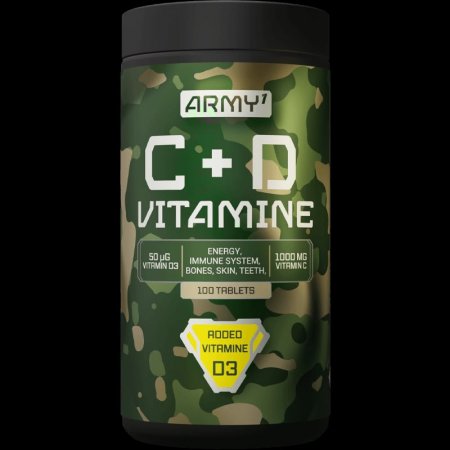 C+ D VITAMIN 100 TABLETS