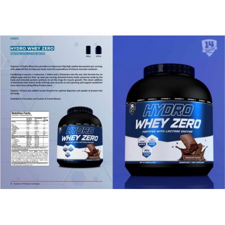 HYDRO WHEY ZERO 908G CHOCOLATE