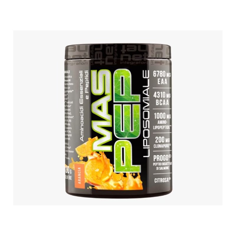 Vendita online INTEGRATORE PER LO SPORT MAS PEP LIPOSOMIALE 300G MELA E PERA costo  45,00 €  spedizione in 24h