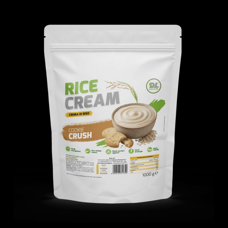 Vendita online INTEGRATORE ALIMENTARE CREMA DI RISO 1KG COOKIE costo  12,00 €  spedizione in 24h