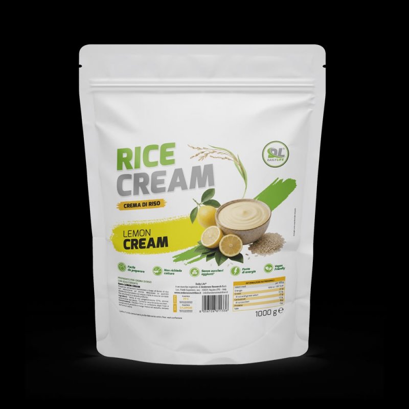 Vendita online INTEGRATORE ALIMENTARE CREMA DI RISO 1KG LEMON costo  12,00 €  spedizione in 24h