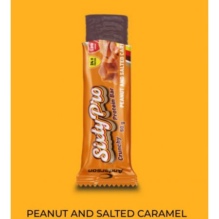 SIKTY PRO 60G PEANUT AND SALTED CARAMEL