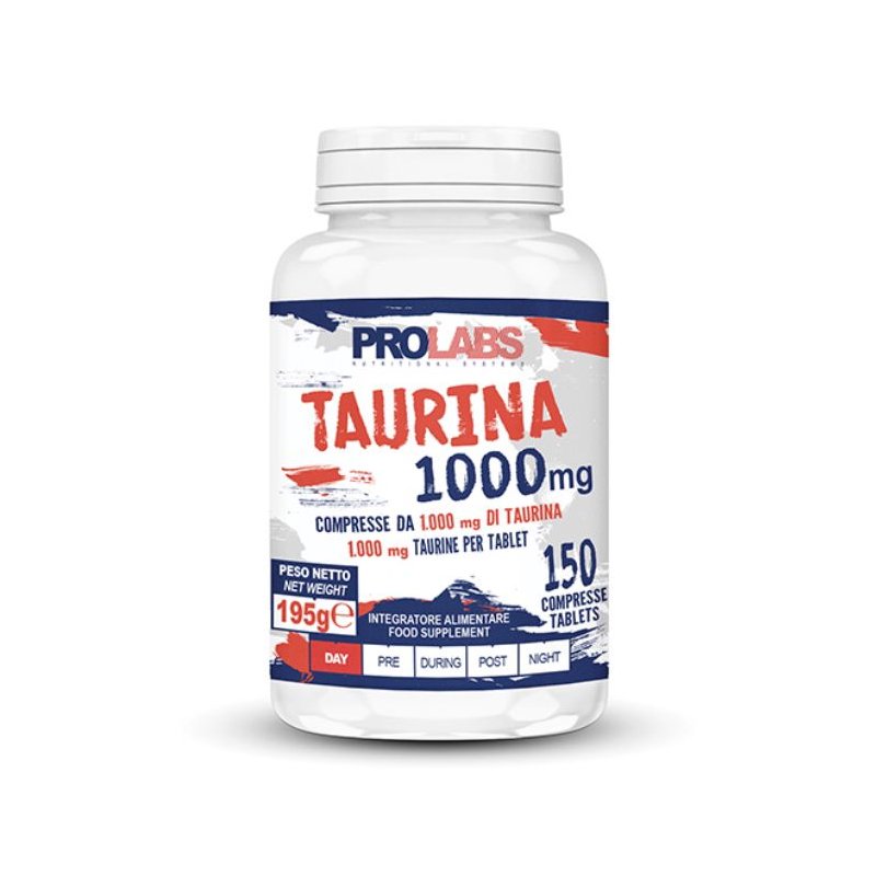 Vendita online INTEGRATORE PER LO SPORT TAURINA 1000 mg 150 COMPRESSE costo  15,00 €  spedizione in 24h