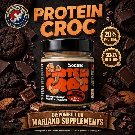 PROTEIN CROC 200G BISCOTTO AL CIOCCOLATO