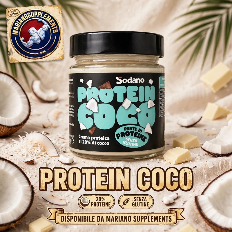 Vendita online INTEGRATORE ALIMENTARE PROTEIN COCO 200G COCCO costo  8,00 €  spedizione in 24h